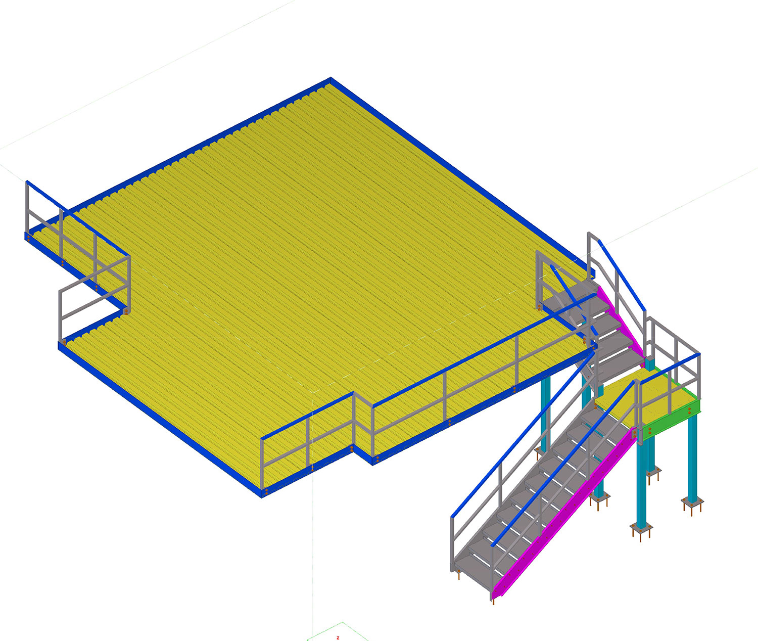 shelving stairs techbayaa infraa engineering llp
